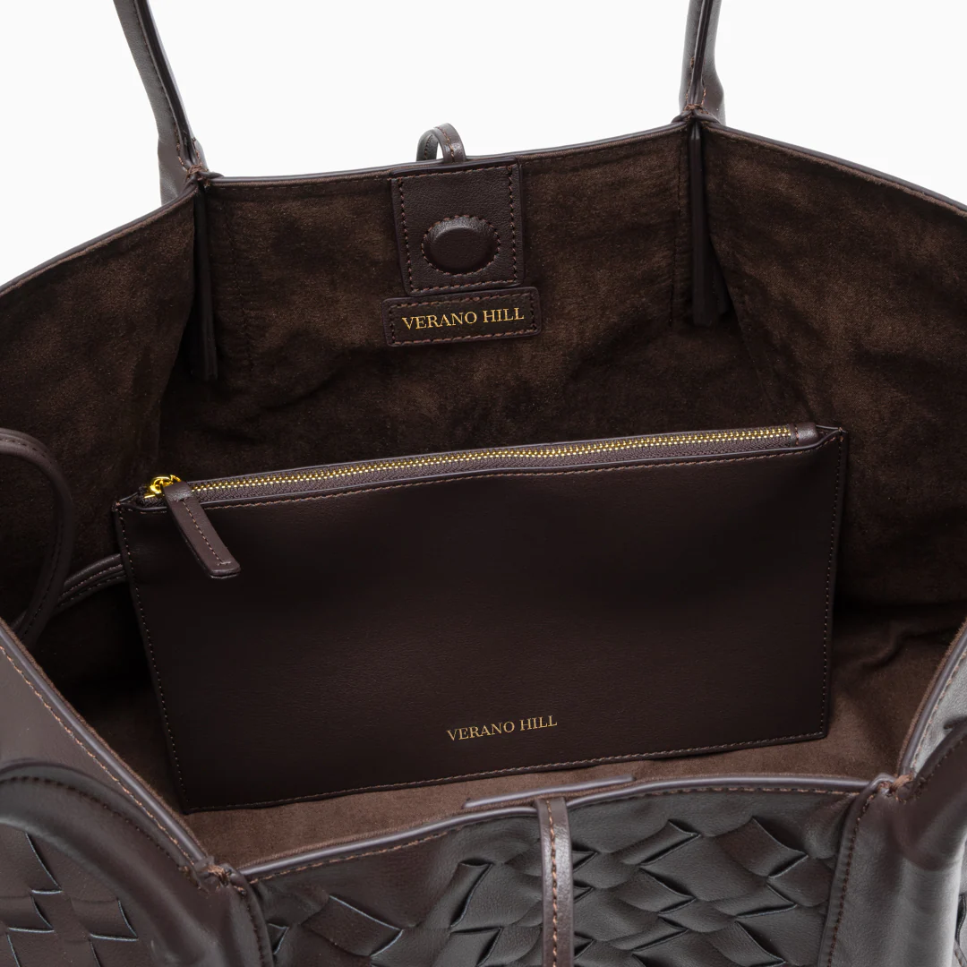 Ayla Woven Tote Bag - Image 12
