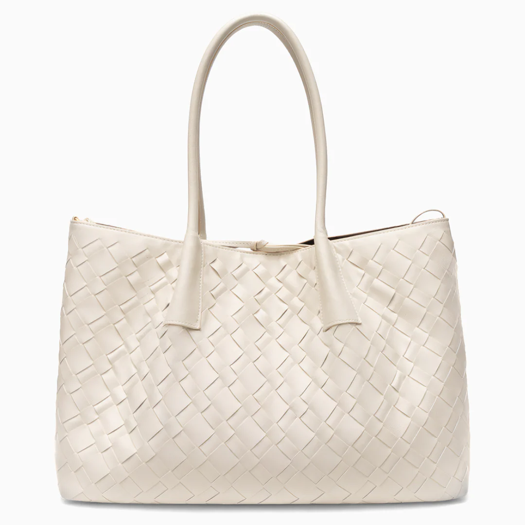 Ayla Woven Tote Bag - Image 4