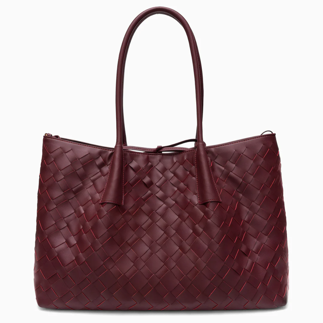 Ayla Woven Tote Bag - Image 7