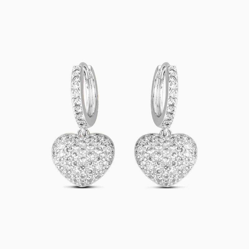The Hills Heart Pendant Earrings - Image 5