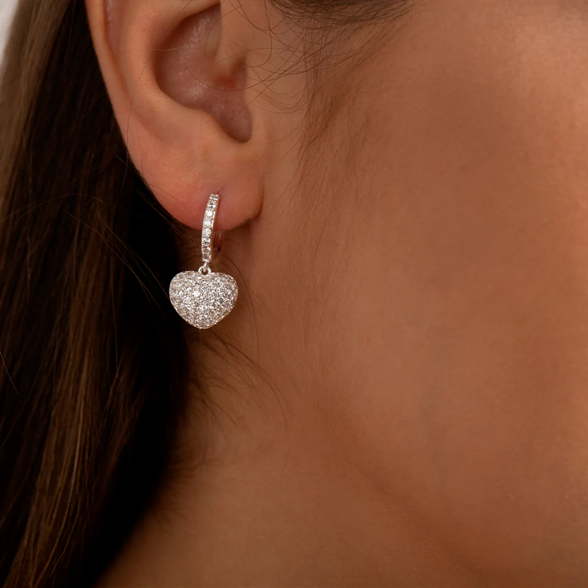 The Hills Heart Pendant Earrings - Image 7