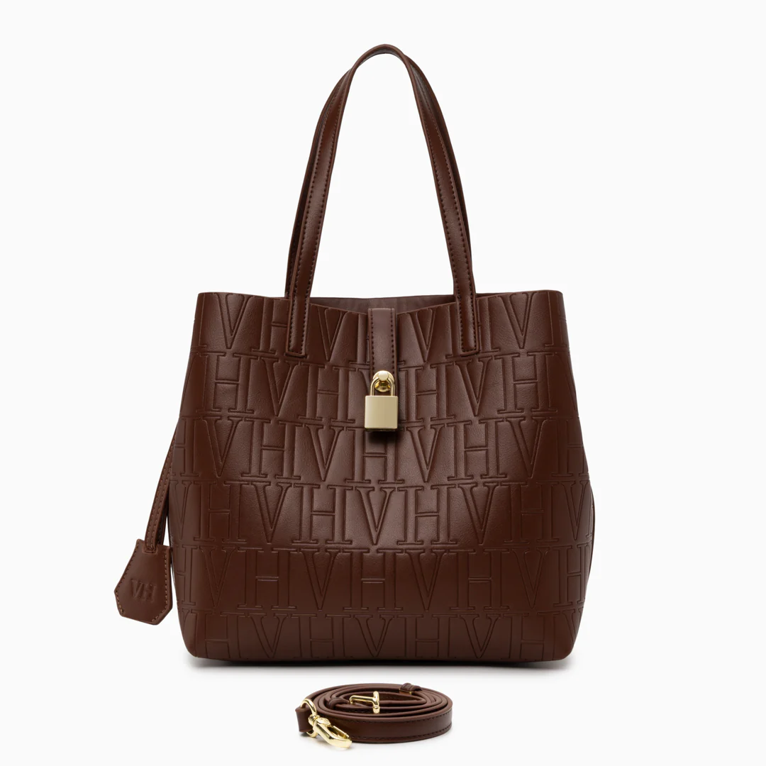 VH Embossed Shoulder Bag - Image 4