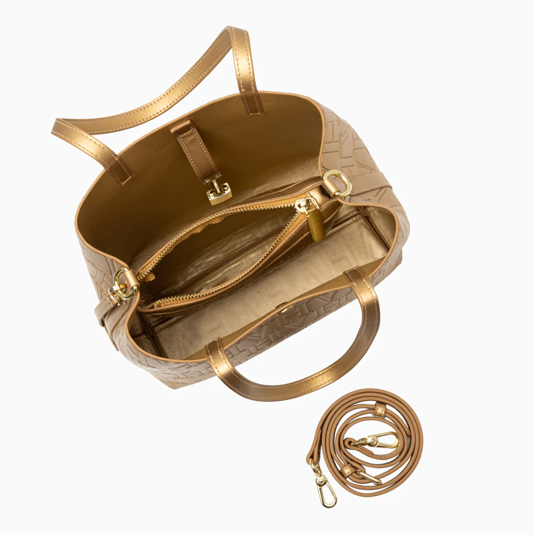 VH Embossed Shoulder Bag - Image 7